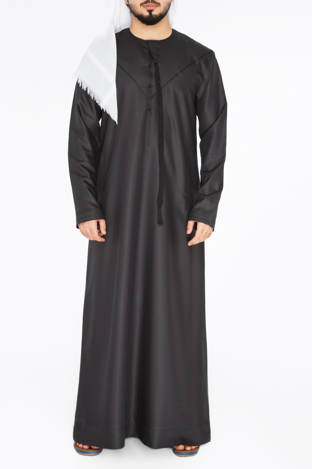 Everyday Emirati Kandora Black
