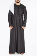 Occasion Emirati Kandora Black