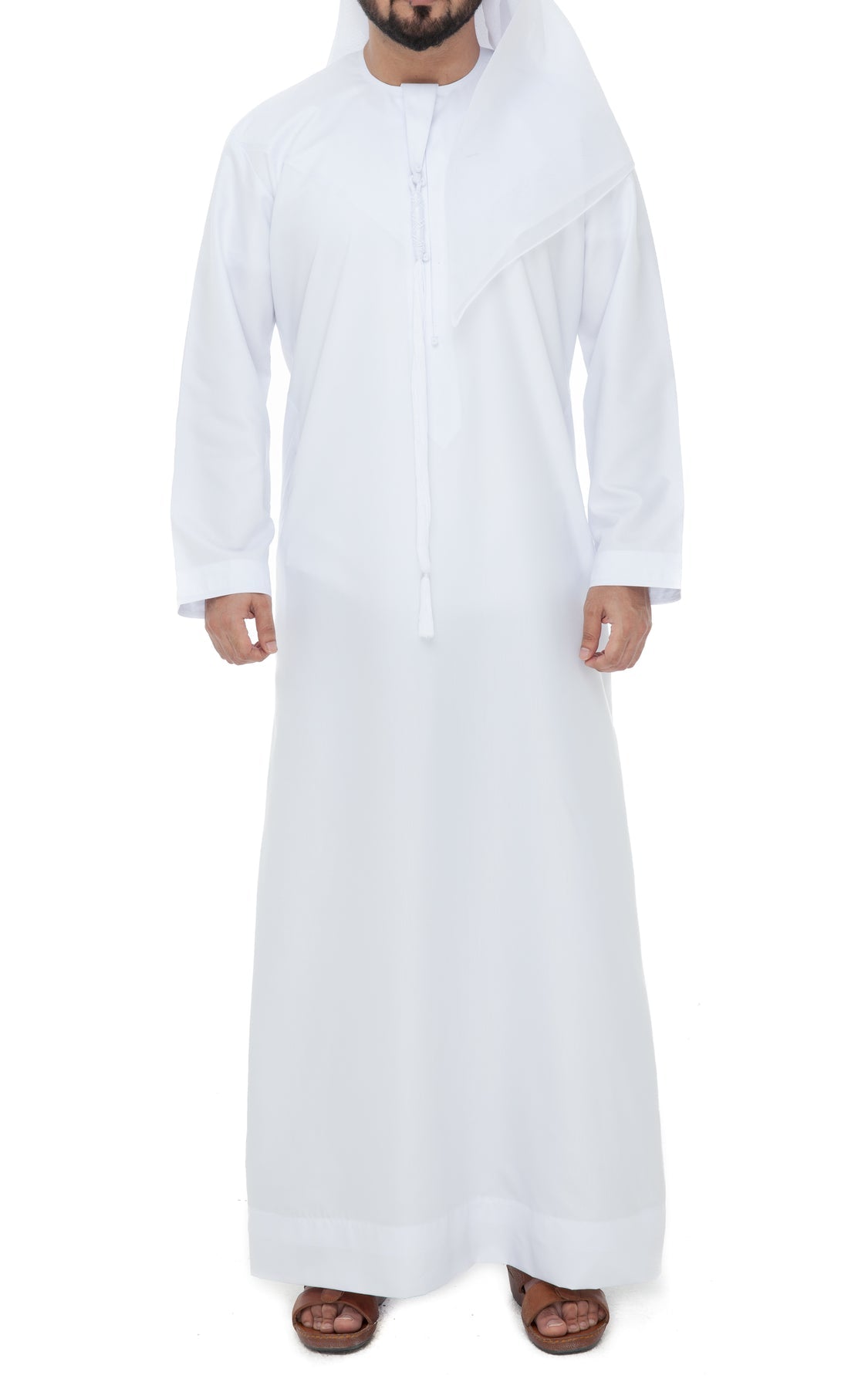 Casual Emirati Kandora White